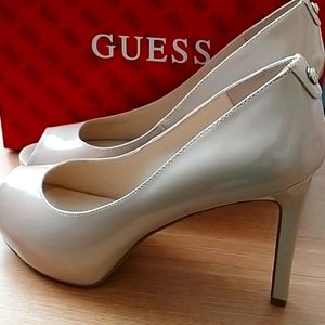 Guess Peep Toe Pumps